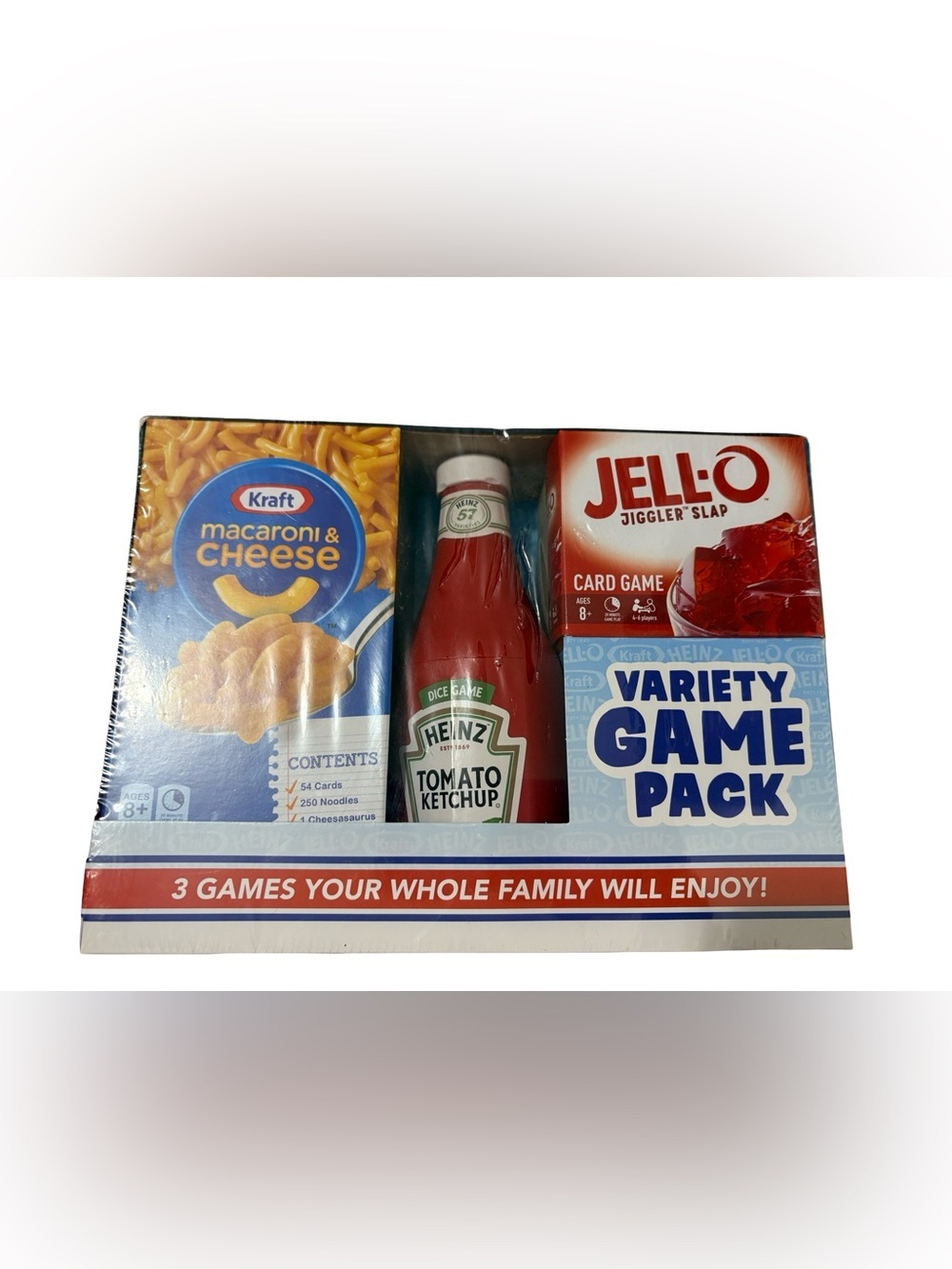 Kraft Heinz Jell-O Variety Game Pack Sealed Family Board Games